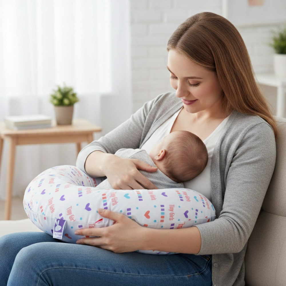 Cojín de Lactancia Tiny Rosado - Imagen 2