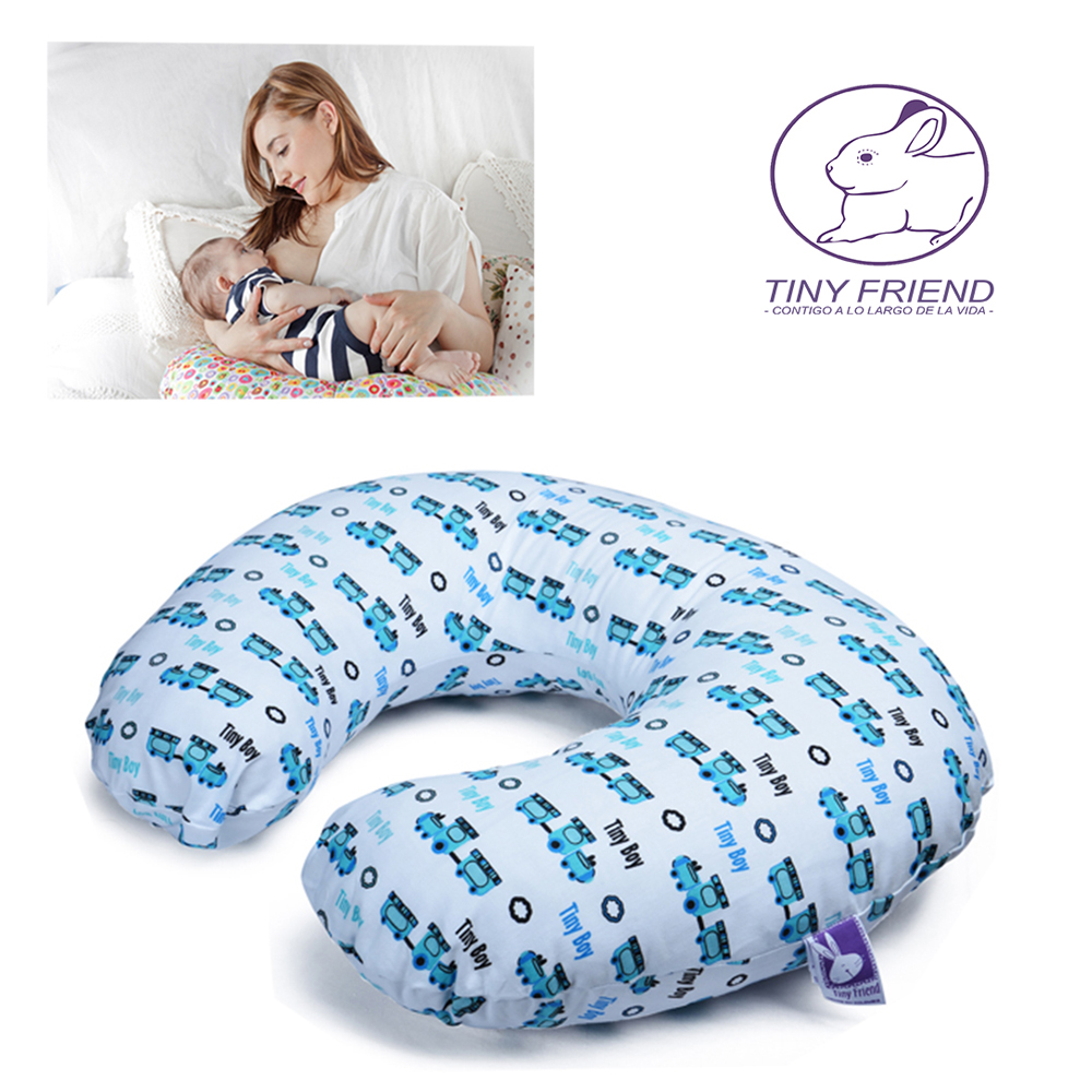 Cojín de Lactancia Tiny Tren Verde - Imagen 4