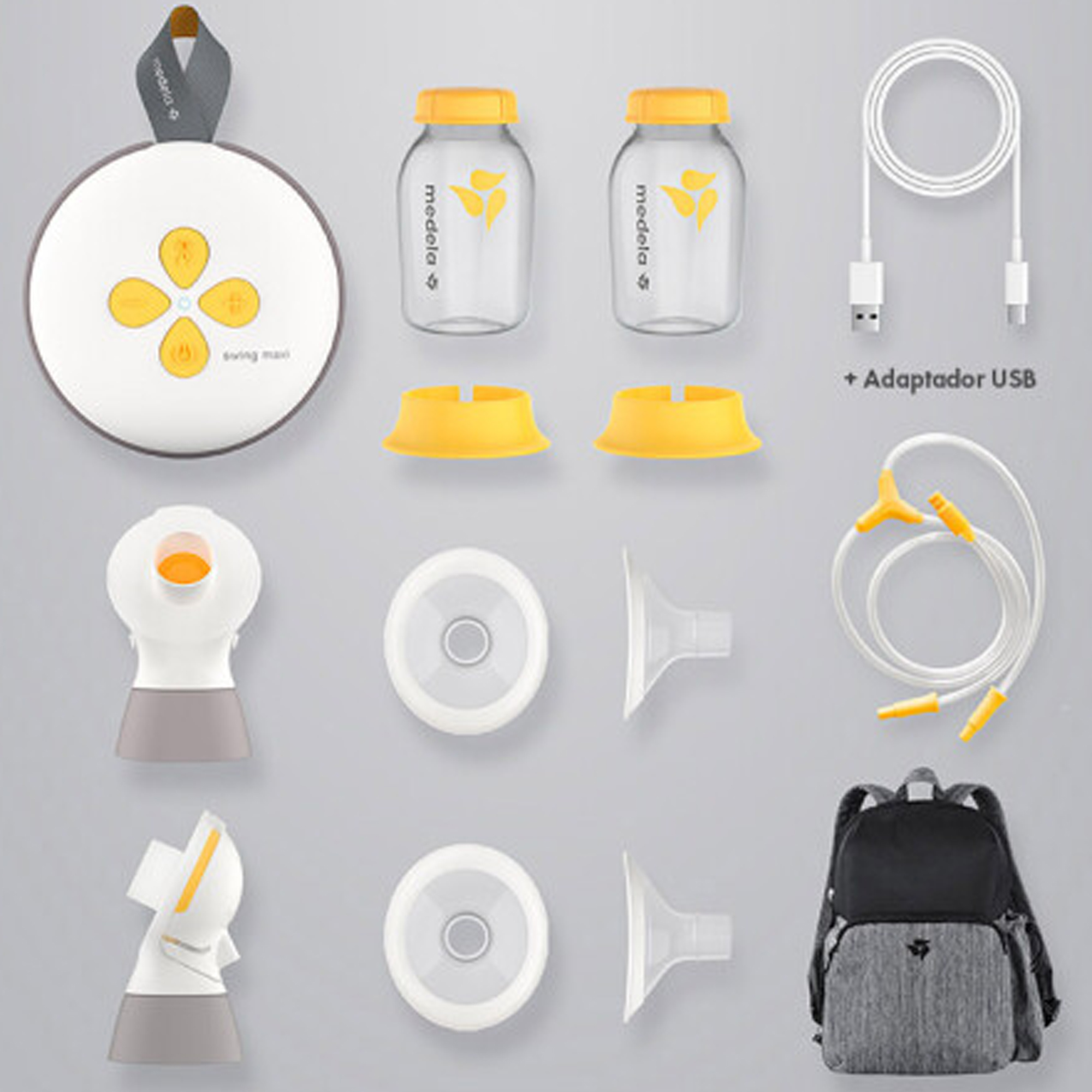 Extractor Eléctrico Swing Maxi Doble Flex de Medela - Imagen 2