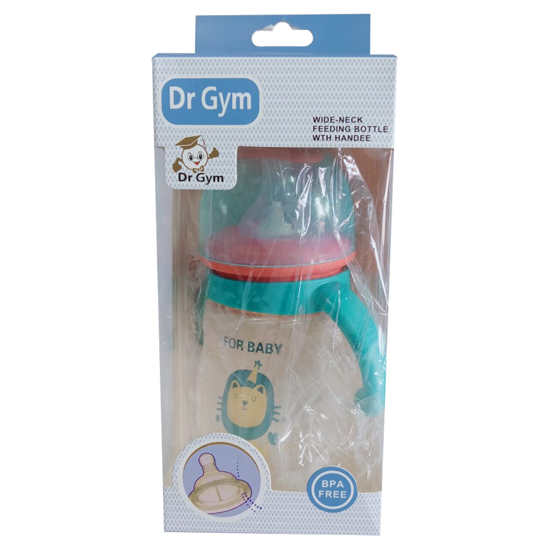 Tetero Dr. Gym de 10 Oz Turquesa - Imagen 2